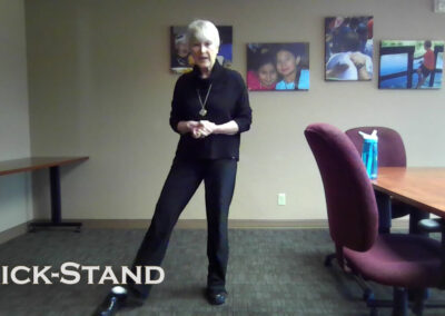 Balance Exercises – Kick Stand